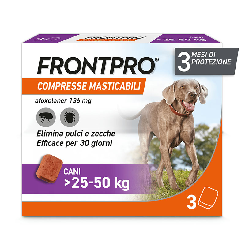FRONTPRO CANE 3 COMPRESSE 25 50KG