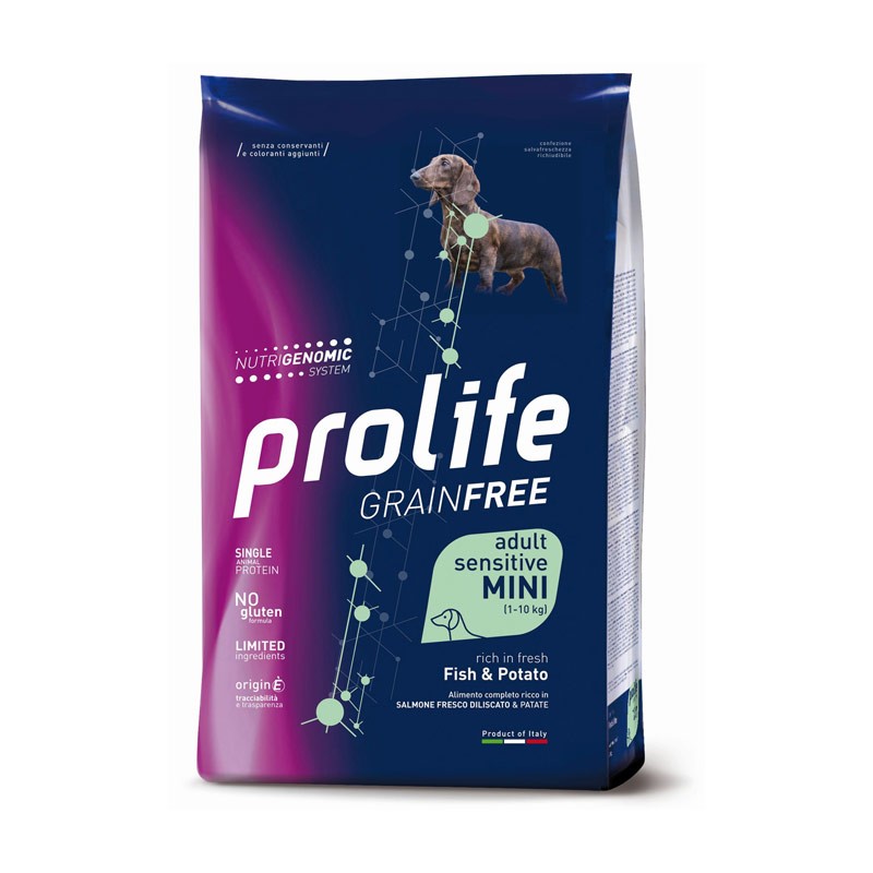 PROLIFE GRAIN FREE MINI PESCE