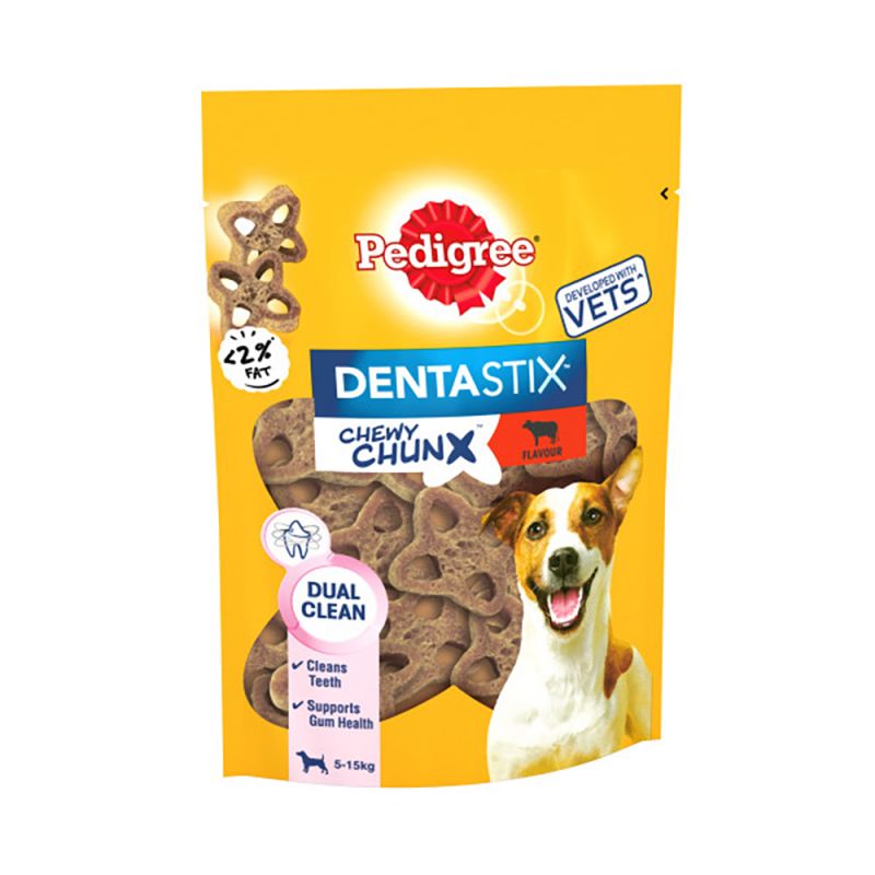 Pedigree dentastix chewy chunx mini manzo 68g