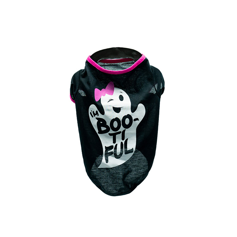 Dogcat pet dress halloween tshirt fantasma femmina