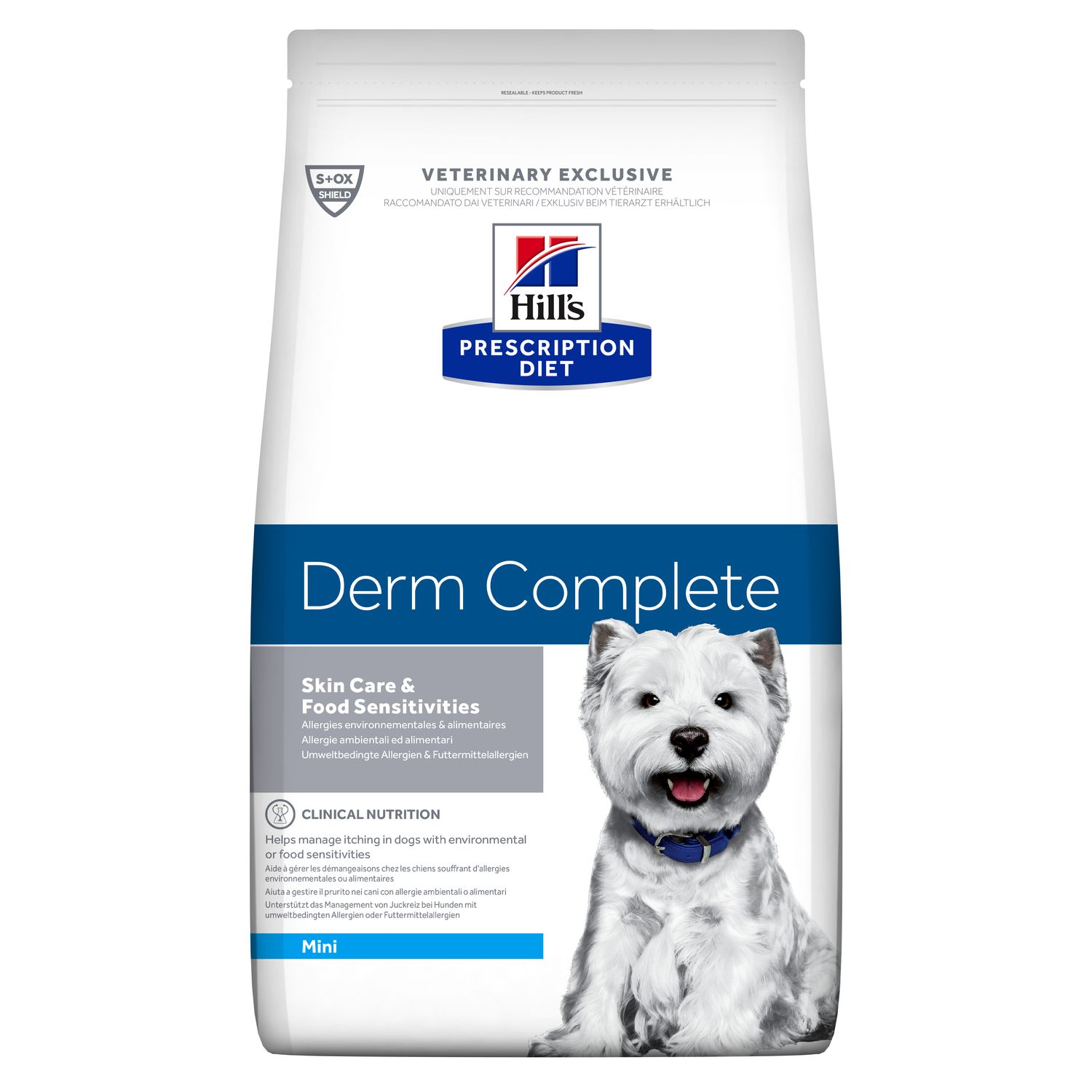 HILLS VET CANE DERM COMPLETE MINI