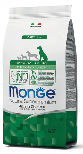 MONGE PUPPY MAXI POLLO