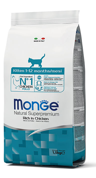 MONGE CAT KITTEN POLLO