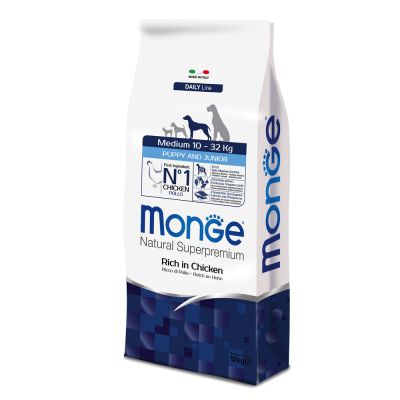 MONGE PUPPY MEDIUM POLLO