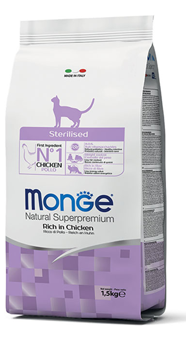 MONGE CAT STERILISED POLLO