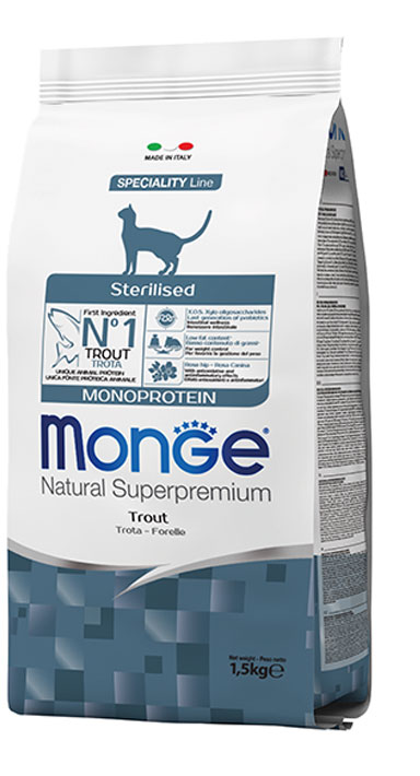 MONGE CAT STERILISED ANATRA