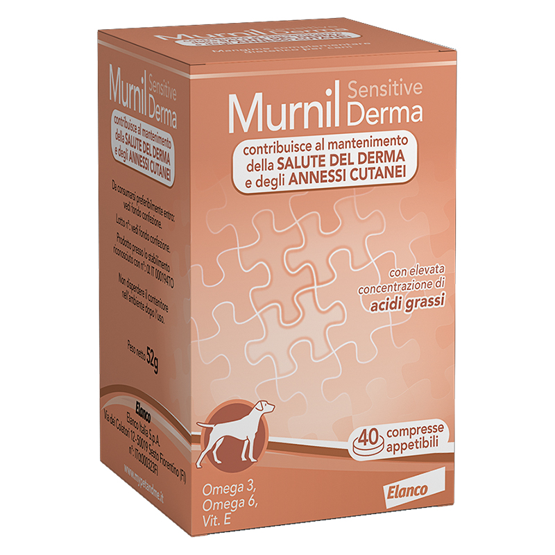 ELANCO MURNIL SENSITIVE DERMA TABS 52G 