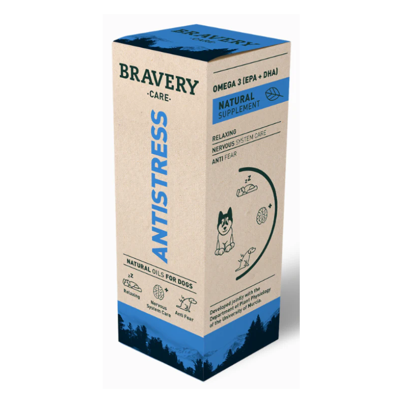 BRAVERY CARE DOG OIL 500ML ANTI STRESS