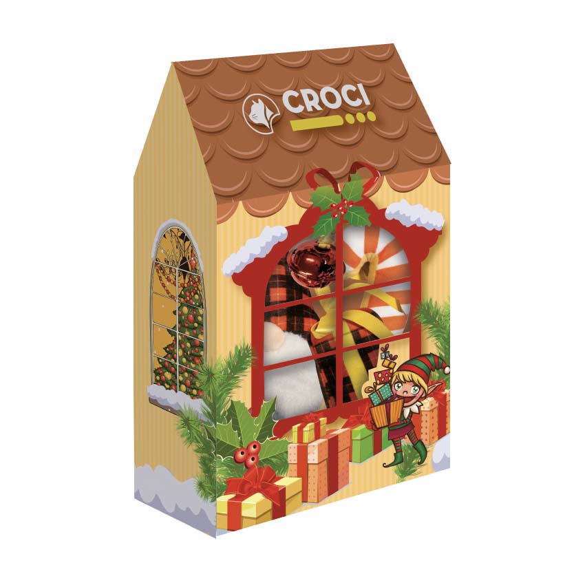 Croci xmas gioco gatto elf house