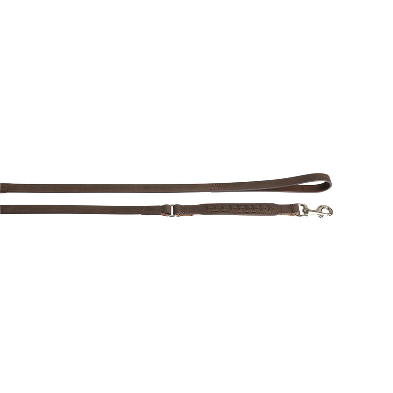 CAMON GUINZAGLIO PELLE MARRONE 20X1000MM