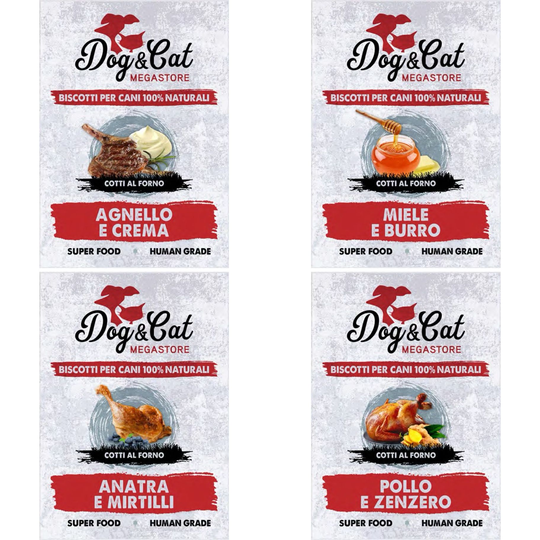 Dog&Cat SuperFood Biscuits