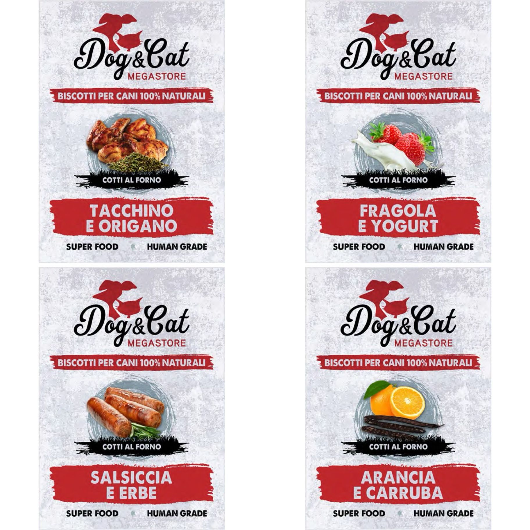 Dog&Cat SuperFood Biscuits