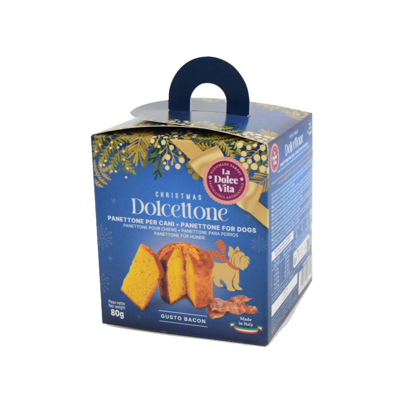 LEOPET XMAS DOLCETTONE 80G BACON