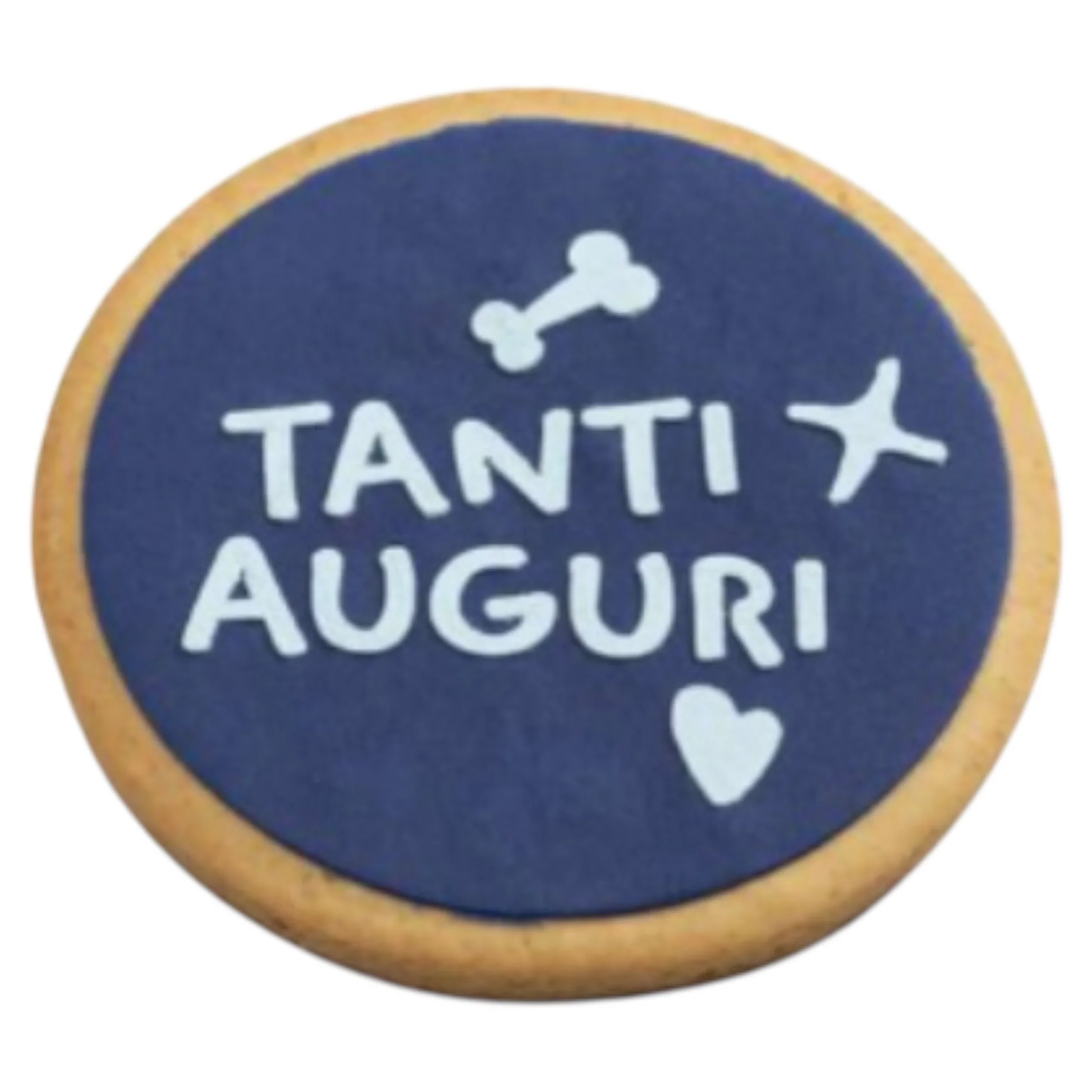 Leopet pasticceria torta compleanno auguri azzurro