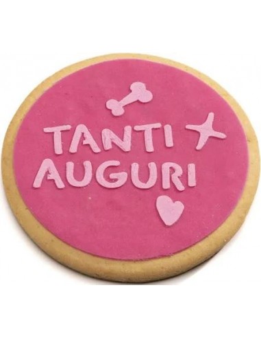 Leopet pasticceria torta compleanno auguri rosa