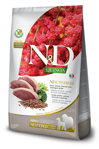 FARMINA ND QUINOA NEUTERED ANATRA