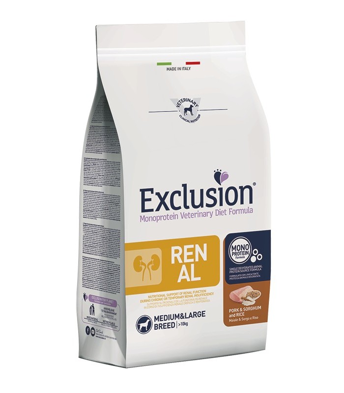 EXCLUSION DIET RENAL MEDIUM MAIALE