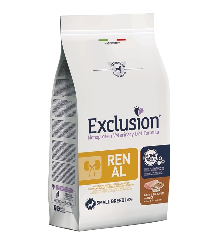 EXCLUSION DIET 2KG RENAL SMALL MAIALE