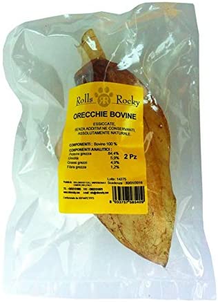 ROLLS ROCKY BARF ORECCHIE BOVINE 2PZ